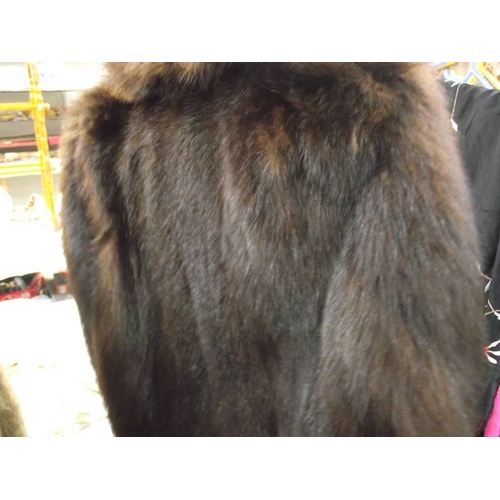 578 - A fur cape (In good condition).