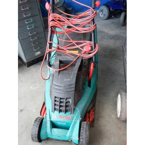 6 - A Bosch lawn mower.