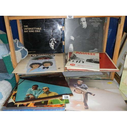 128 - A mixed lot of LP records.