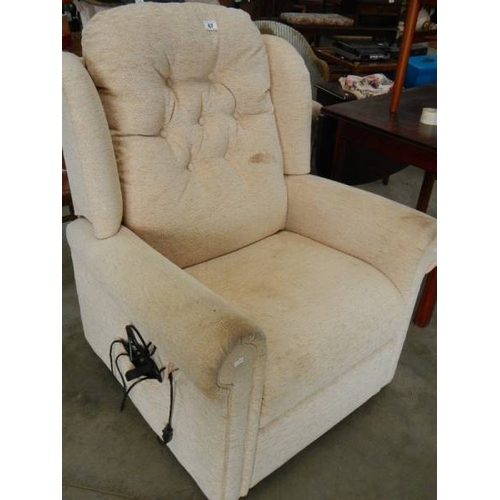 67 - An electric recliner chair.