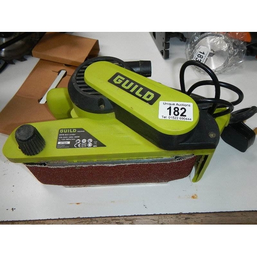 182 - A good Guild hand electric sander.