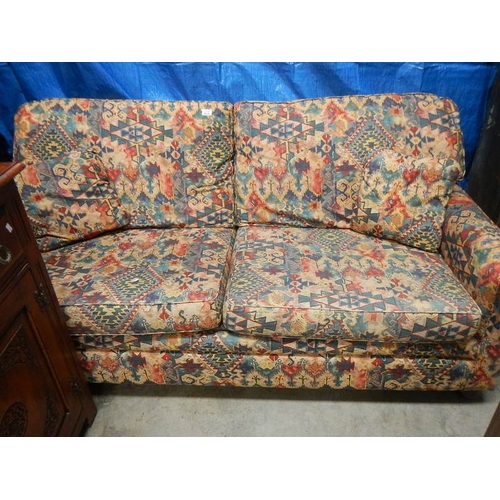 258 - A 3 seat sofa.