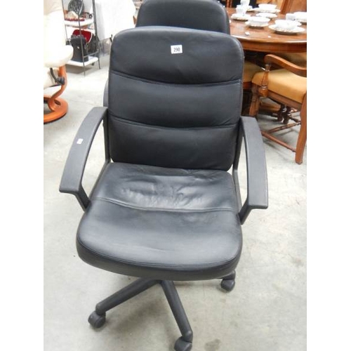 290 - 2 office chairs.