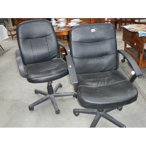 290 - 2 office chairs.