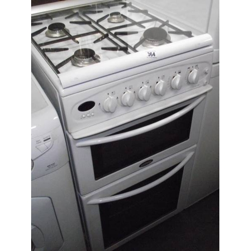 364 - A Belling gas cooker with grill and 4 hob plates.