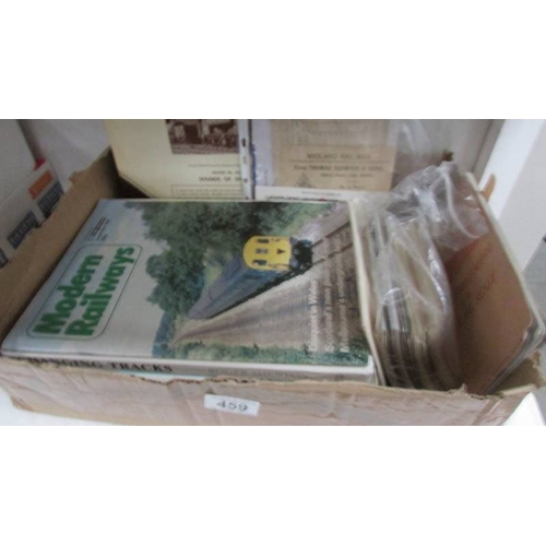 459 - Quantity of railway related books, records and ephemera