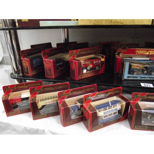 423 - 25 boxed yesteryear models