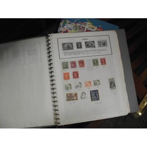 283 - 6 albums of stamps.