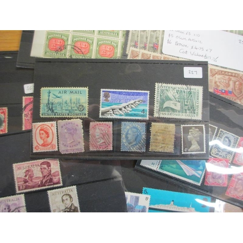 1599 - A small collection of stamps including Victorian