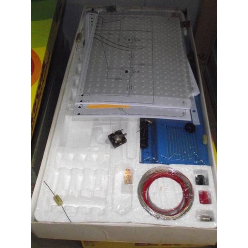 162 - 4 German electronic kits EE2003, some components may be missing, being sold as seen. Collect only