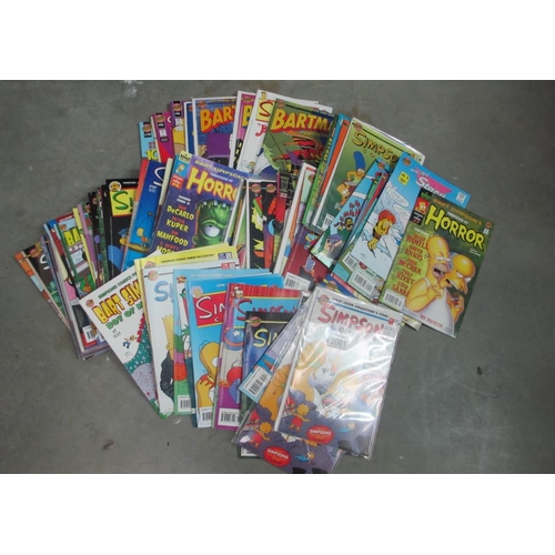 2001 - Over 120 The Simpsons Comics - Bongo Comics including The Simpsons, Itchy and Scratchy, Radioactive ... 