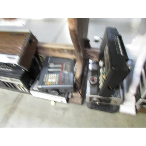 1147 - A large selection of Grundig radios and cassette players, all a/f, for spares and repairs.