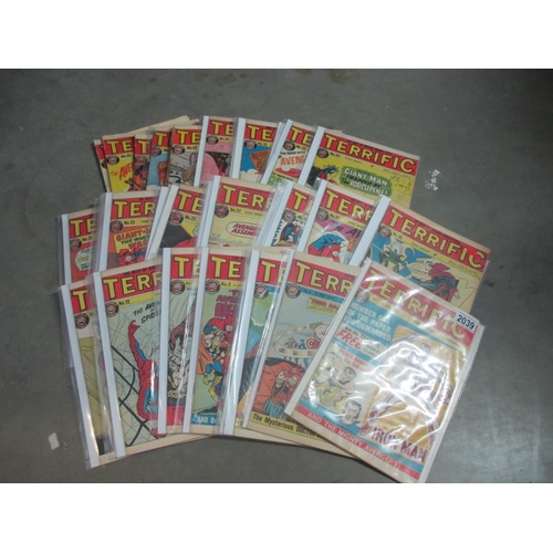 2039 - Terrific comics 1, 4, 7, 8, 9, 11-43