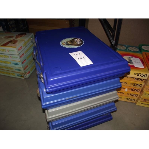 247 - 5 philips EE2000 electronic lab kits, some components may be missing, spo being sold as seen, collec... 