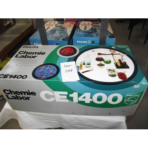 258 - A Philips (German) chemist set CE1400, sealed inside, sold as seen, collect only
