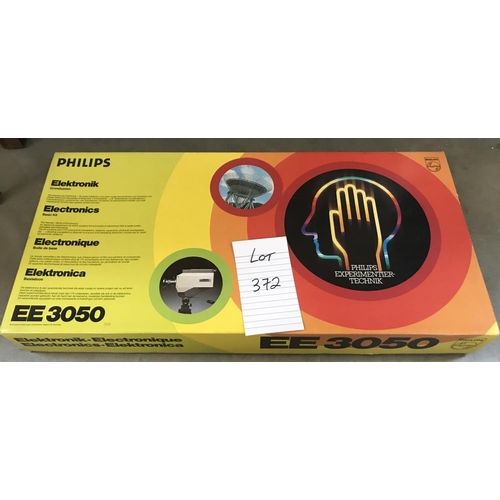 372 - Philips (German) electronic experiment kit EE3050, still sealed inside,  being sold as seen, collect... 