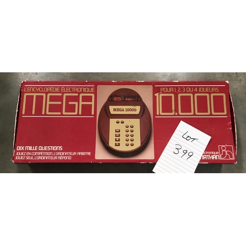 399 - A 1980 French Nathan electronics Mega 10.000 electronic game