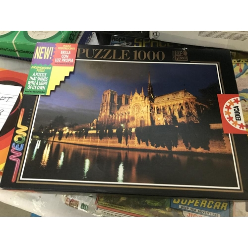 415 - 4 jigsaws, 3 space related (sealed) & 1 other