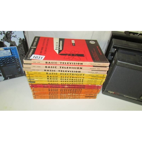 1031 - 15 volumes of Common Core Basic Electricity Electronics and Television.