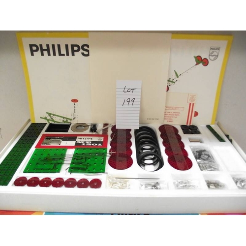 199 - 6 Philips mechanical engineer kits ME1201, may be missing some components, being sold as seen, colle... 