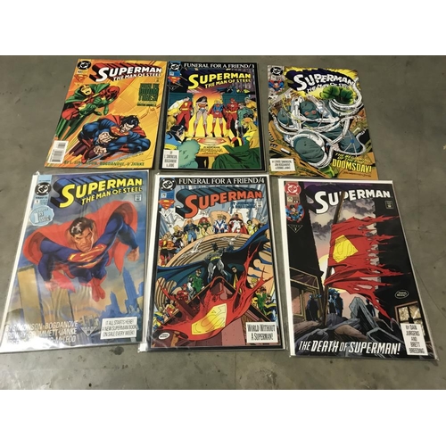 2067 - A quantity of Superman comics