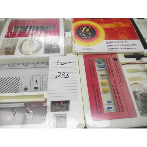 233 - A Philips electronic expert lab, sealed inside, being sold as seen, collect only