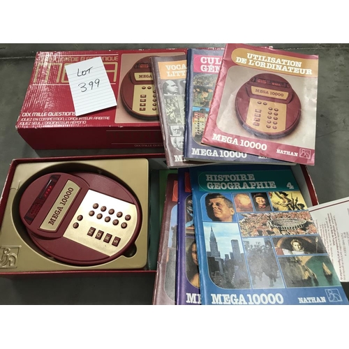 399 - A 1980 French Nathan electronics Mega 10.000 electronic game