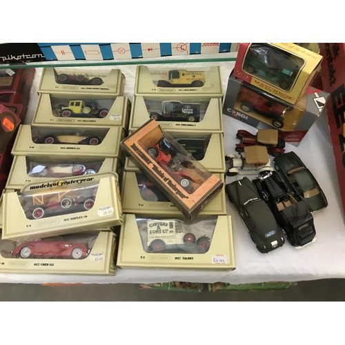 411 - A good selection of Matchbox models of Yesteryear