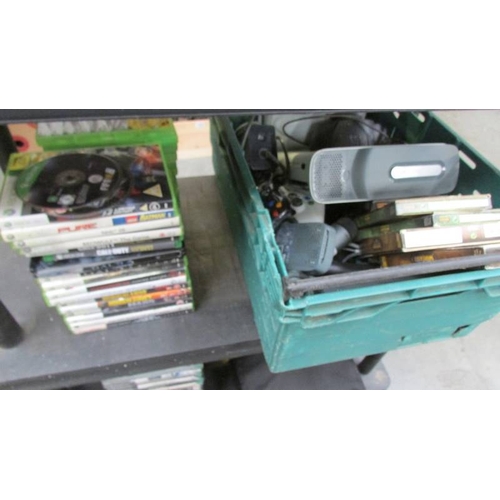 1315 - 2 Xbox 360 consoles, accessories and games.