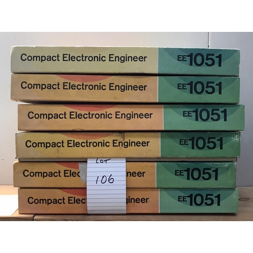 106 - 6  Philips Compact  Electronic Engineer kits EE1051, some components may be missing, being sold as s... 