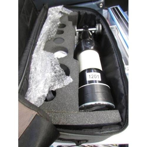 1201 - A cased Pronto telescope, a/f.