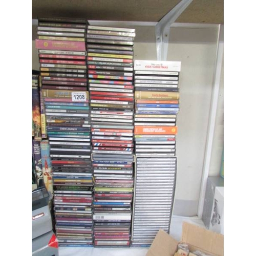 1208 - In excess of 100 CD's.