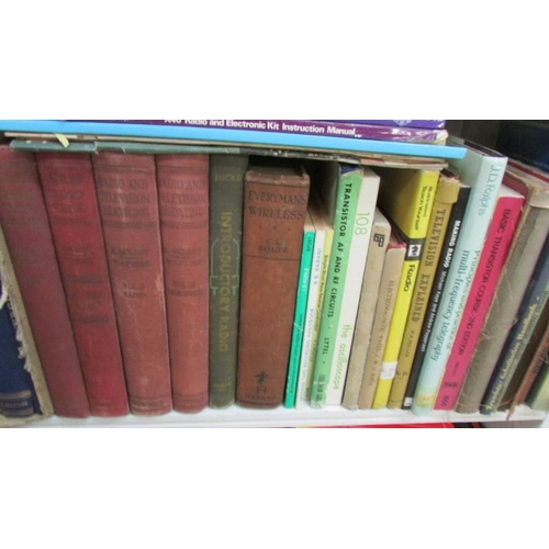 1318 - An excellent selection of radio, electrical and TV books ranging from 1930's to present day includin... 