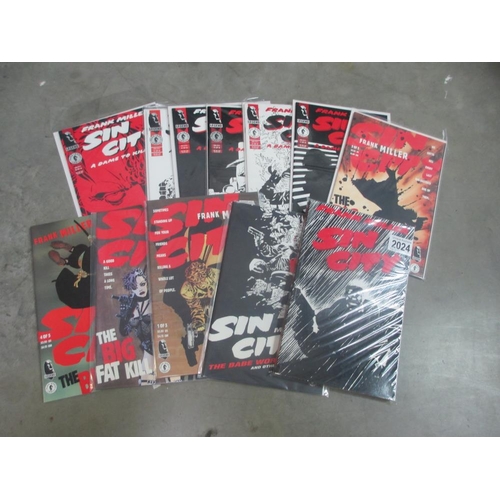 2024 - Frank Miller Sin City 13 comics and a graphic novel