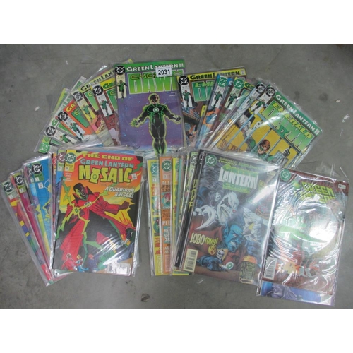 2031 - Dc Comics Green Lanern related 40 comics including Emerald Dawn 1-6, Emeral Dawn II 1-6, Mosaic 1-18... 