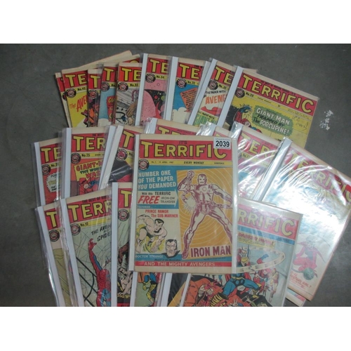 2039 - Terrific comics 1, 4, 7, 8, 9, 11-43