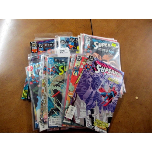 2067 - A quantity of Superman comics