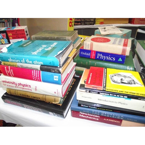 483 - A good selection of books on physics and science