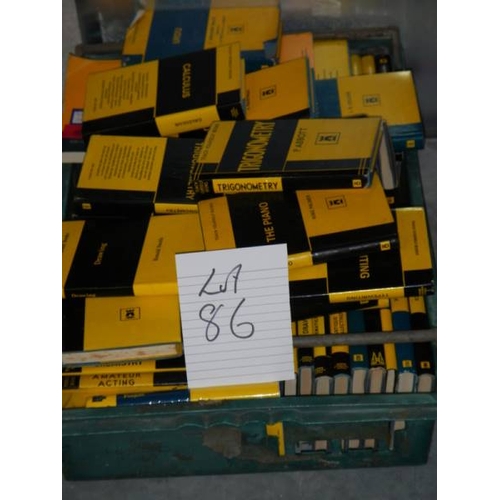 86 - A quantity of educational books.