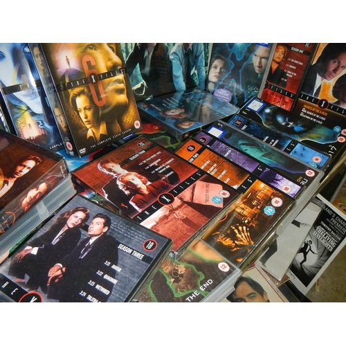 9 - On shelf on Magazines, books, videos, CD's etc., relating to The X Files.