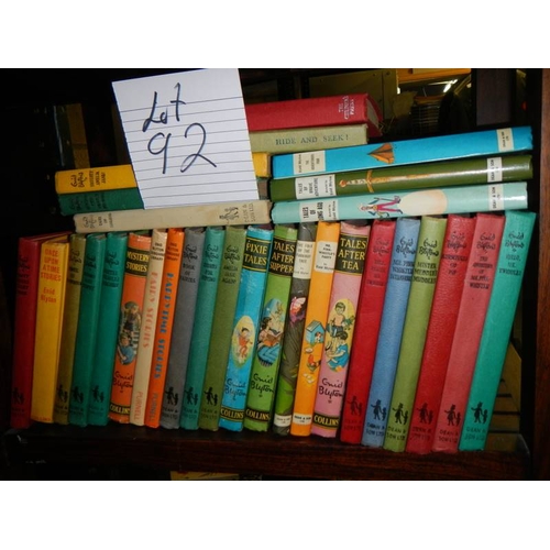 92 - A quantity of old books.