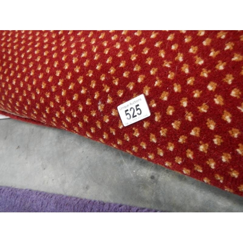 525 - 7 rugs in good condition, Brown, purple flowers 205 x 145 cm, Red dot 130 x 170 cm, Purple 140 x 160... 