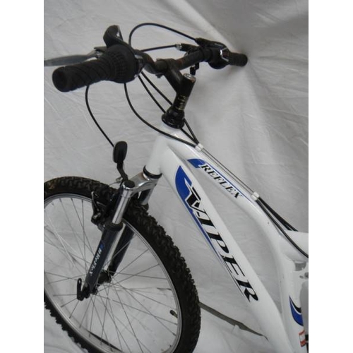 528 - A Viper Reflex bicycle duel suspension geared mountain bike.