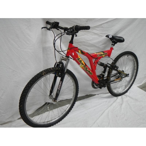 542 - A ''Klondike Canyon'' 18 speed mountain bike in good condition.