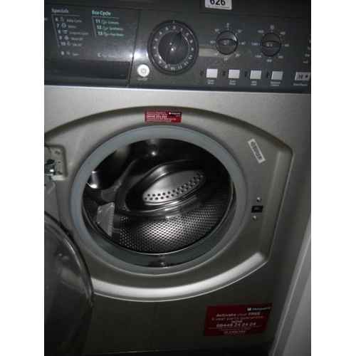 626 - A Hotpoint Aquatius WML540 6kg 1400 spin washing machine.