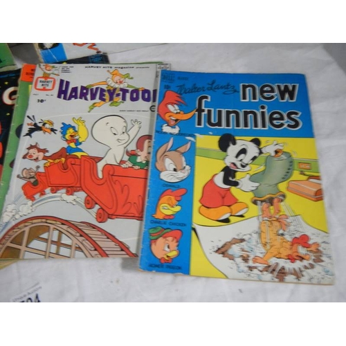 704 - 12 comics including Spooky, Mutt & Jeff Jokes etc.,