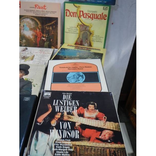 766 - A good lot of boxed set mainly classical LP records.