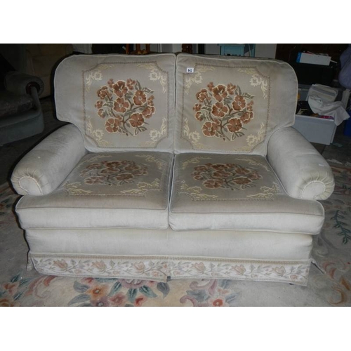 842 - A good clean 2 seater sofa.