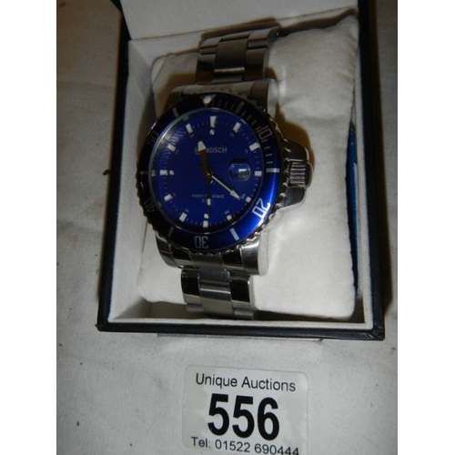 556 - A Bosch limited edition 80 year anniversary edition wrist watch.