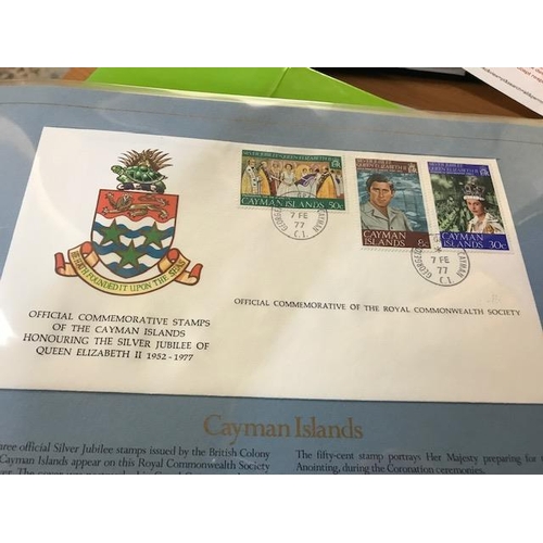 685 - A collection of Royal Commonwealth first day covers. (12 in total)